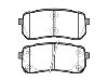 Bremsbelagsatz, Scheibenbremse Brake Pad Set:58302-3JA00